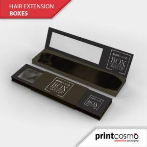HAIR EXTENSION PACKAGING BOXES